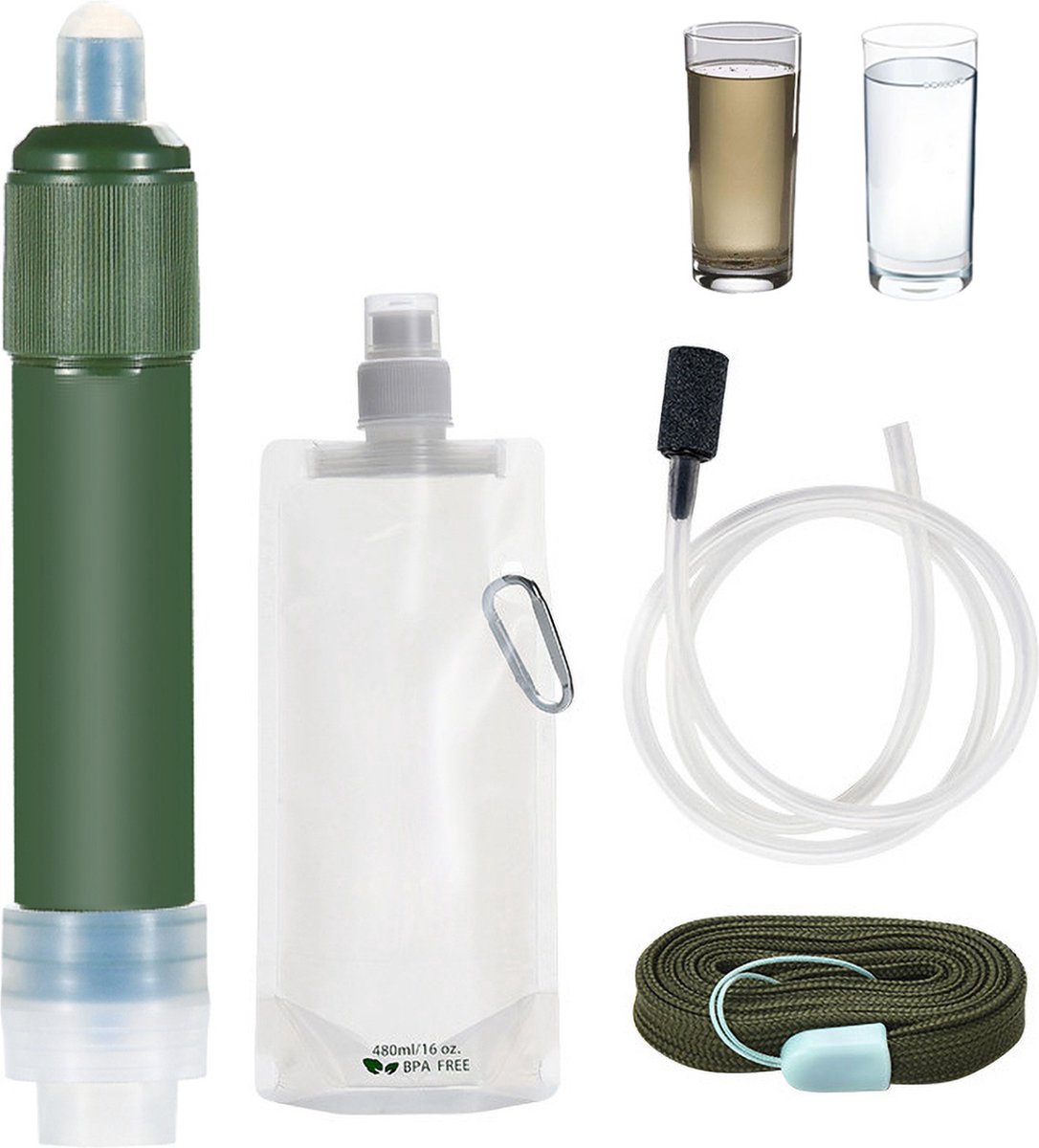 Merkloos Waterfilters Survival – Waterfilter – 4000L