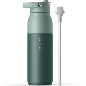BRITA LARQ Essential RVS waterfles (1 liter)