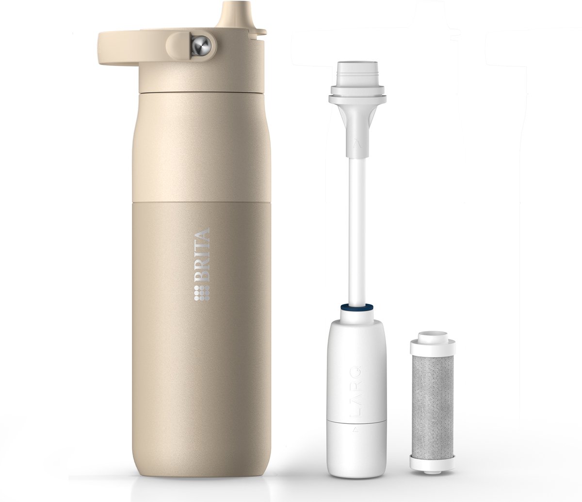 BRITA BRITA LARQ Essential waterfles met filter (680 ml)