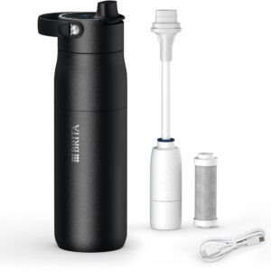 BRITA LARQ iQ gefilterde drinkfles met UV-C (680 ml)