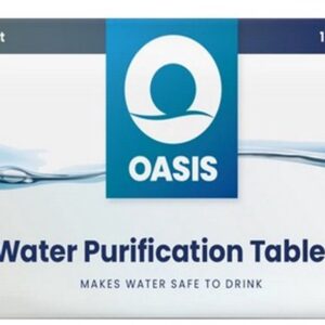 Oasis waterzuiveringstabletten 67 mg (50 stuks)