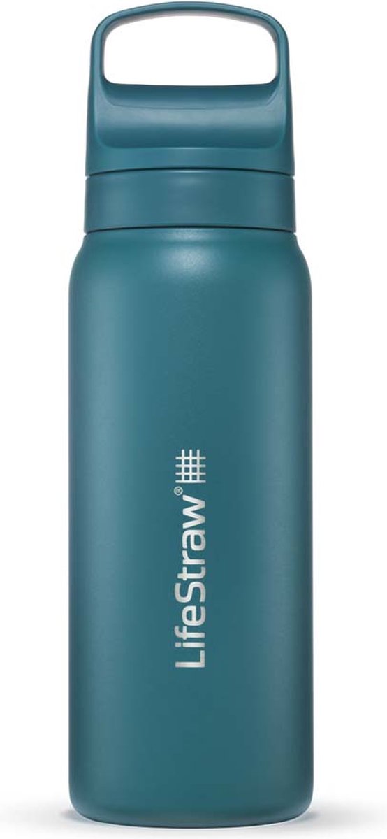 LifeStraw LifeStraw Go 2.0 RVS waterfles met filter (1 liter)