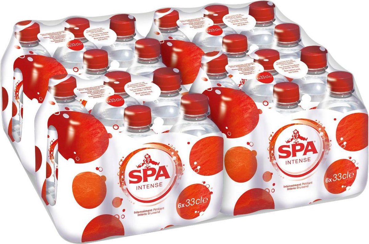 Spa Rood Intense mineraalwater (24 x 33 cl)