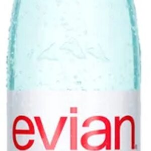 Evian bruisend mineraalwater 12×50 cl (100% RPET)