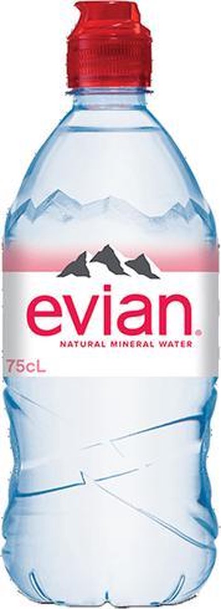 Evian mineraalwater 6x750ml