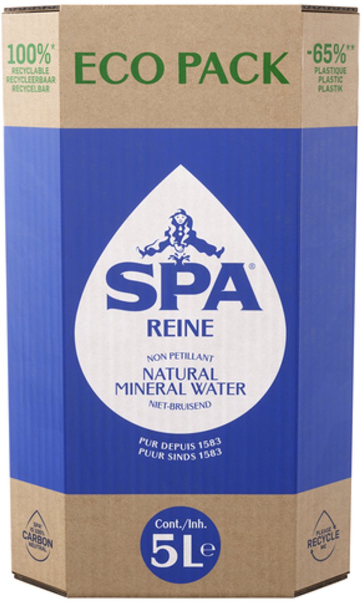 Spa Reine Eco Pack mineraalwater 5 liter